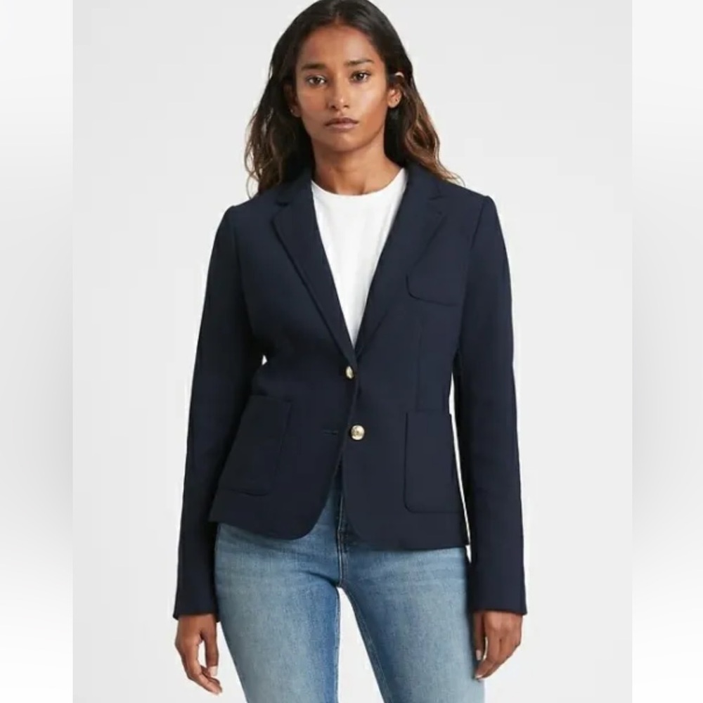Banana republic navy blue jacket